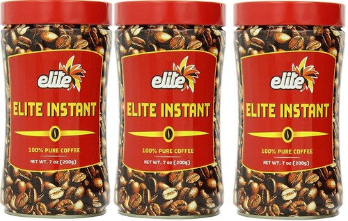 Elite instant ground coffee - coffee,