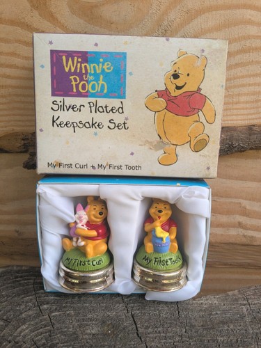 Winnie the pooh silver - pooh, plated