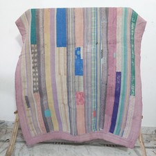 Vintage kantha quilt handmade - kantha,