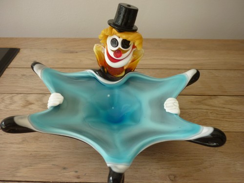 Vintage murano glass - murano, clown