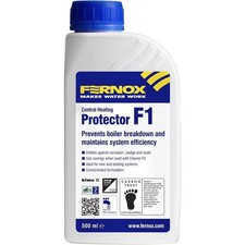 Fernox Central Heating Protector F1 500ml Inhibitor Corrosion Limescale