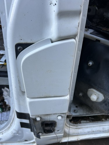 Fuel flap cap cover white - fuel, for