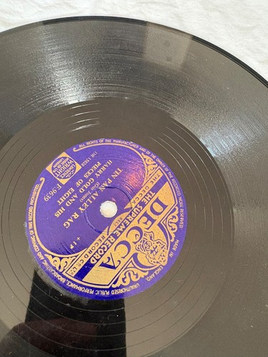 Vintage decca 78rpm - vintage, shellac