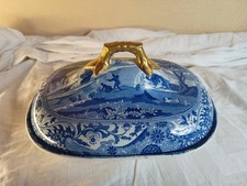 ANTIQUE 1816 -1833  SPODE BLUE