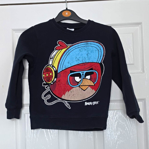 Next boys black angry birds - black,