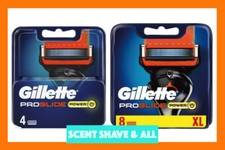 Gillette Fusion5 ProGlide POWER Razor Blades Genuine 1 4 OR 8 Pack FAST FREE P&P
