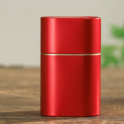 Metal box tea can - tea, travel