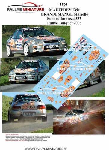 Decals ref 1154 subaru - ref,
