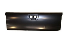 Rear tailgate with - with, lamp