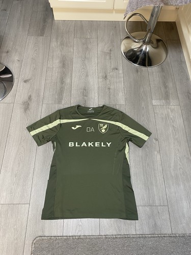 Norwich city match worn - norwich,
