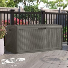 Large resin garden storage - large,