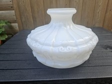 VINTAGE ANTIQUE WHITE EMBOSSED