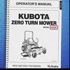 KUBOTA ZG332 ZERO TURN MOWER