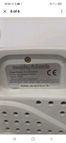 Morphy richards fastbake - fastbake, bread