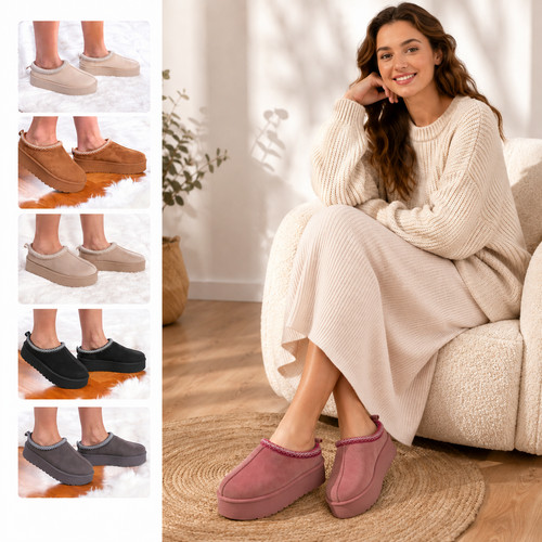 Ladies chunky platform mule - ladies,