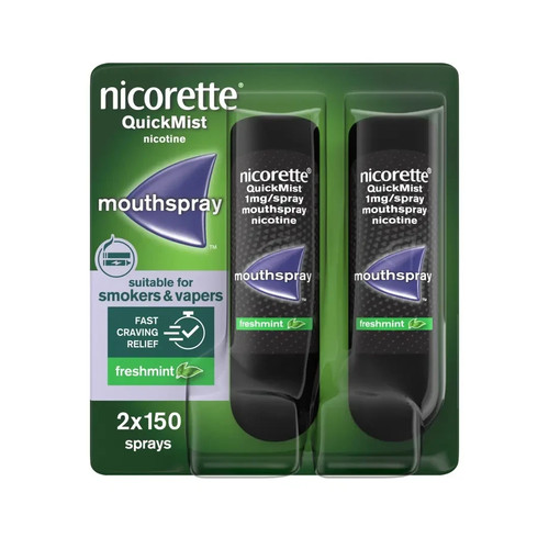 Nicorette quickmist mouthspray - nicorette,