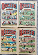 Beezer Comics x4  1982/1983