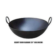 Heavy Iron Karahi Deep Frying