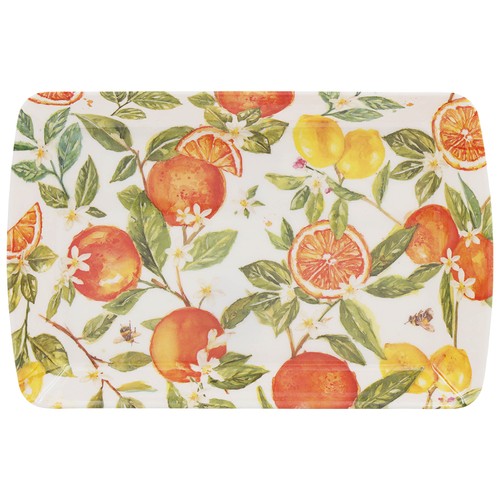 Small serving tray oranges - tray, and