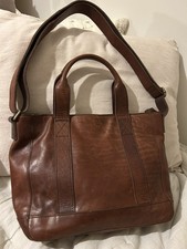 Fat Face Brown Leather