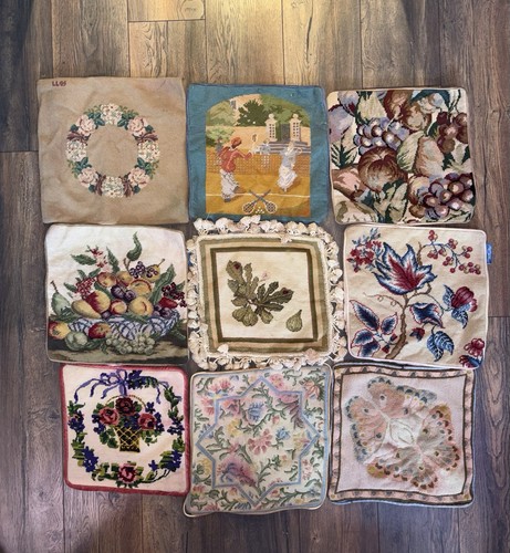 Vintage needlepoint tapestry - needlepoint,