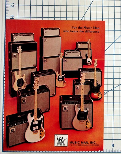 Vintage music man - vintage, amps