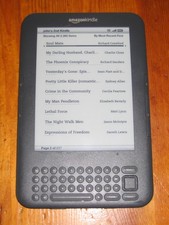 Amazon kindle 3rd - kindle,