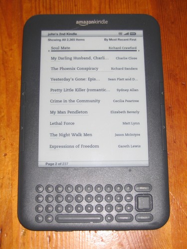 Amazon kindle 3rd gen - amazon,