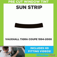 Pre Cut Tinted Sunstrip - For
