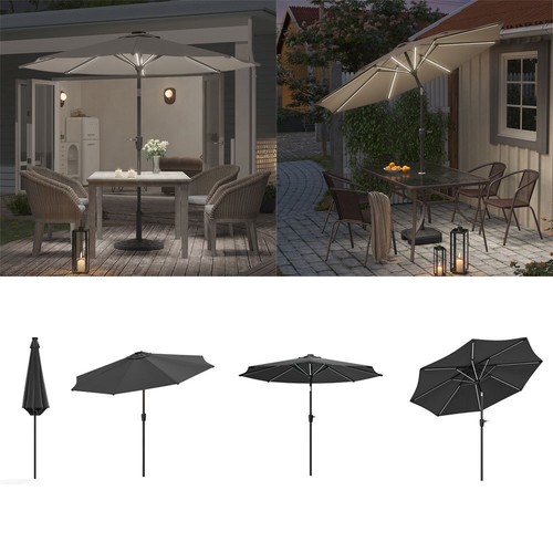 Parasol led solar - 3m,