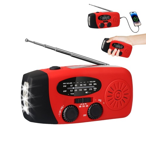 Hand crank dynamo - wind, up