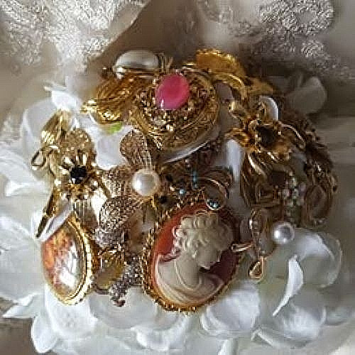 Bridal brooch bouquet made - bridal, bouquet,