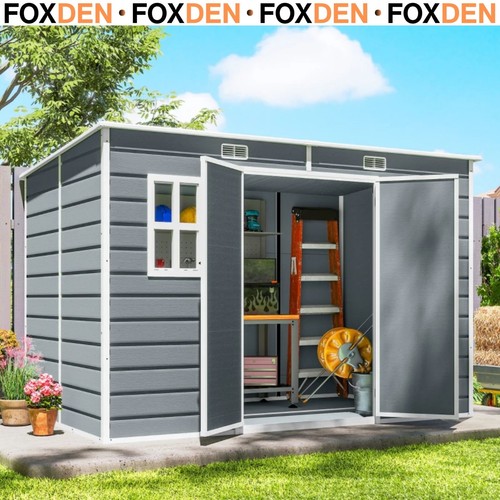 Resin garden shed - 10,