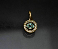 1.5 Ct Round Simulated Emerald