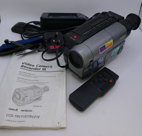 Sony ccd trv11e video8 - sony, ccd-trv11e