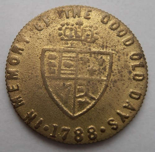 1788 spade guineau token - 1788,