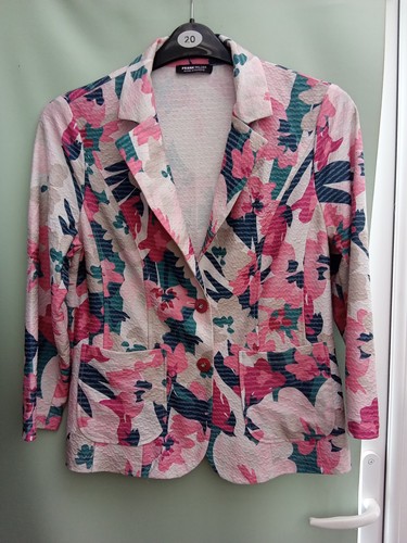 Frank walder floral - floral, blazer