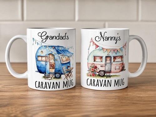 Personalised novelty caravan - personalised,