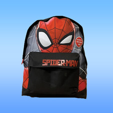 Officially Licenced Spiderman Glow In Dark Backpack -Spider School Boys Rucksack