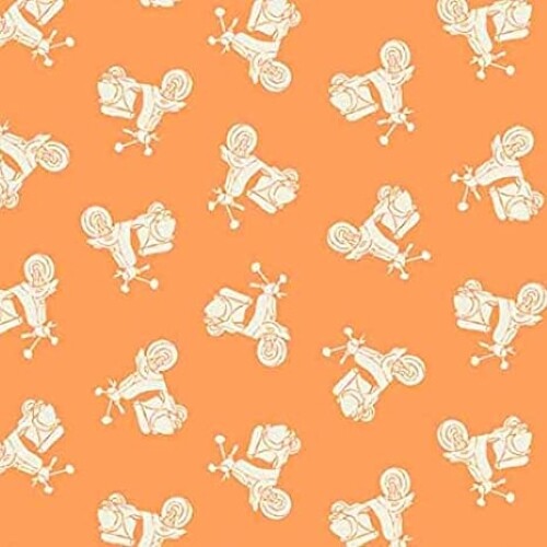 Fat quarter holiday scooter - fat,