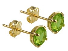 9ct Gold BIRTHSTONE Earrings Butterly ALL MONTHS January - December Gift For Her
