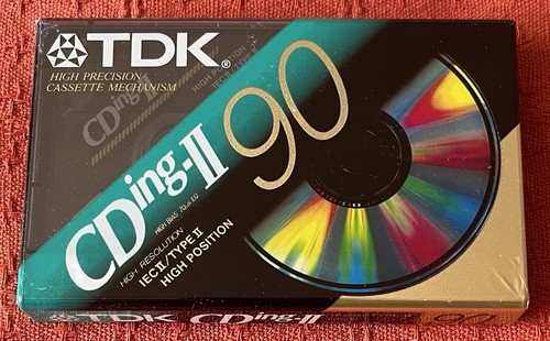 Tdk cding blank type - type, 2