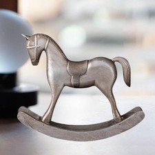 Rocking Horse Statue Wood