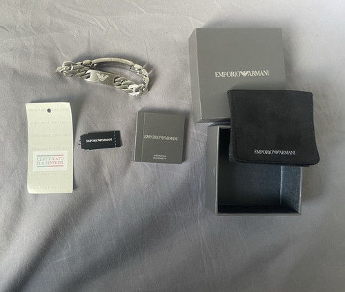 Emporio armani men silver - men's,