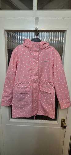 Pink waterproof trespass coat - pink,