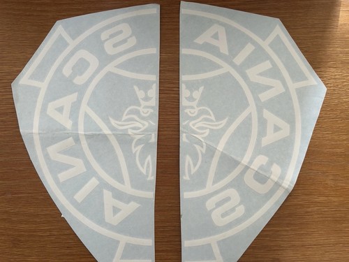 Scania griffin window stickers - griffin,