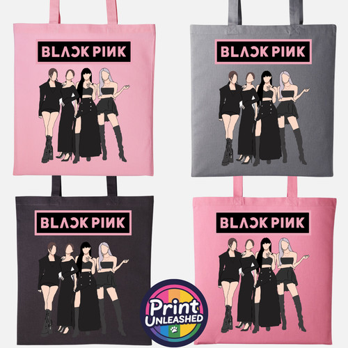 Blackpink tote bag kpop band - blackpink,