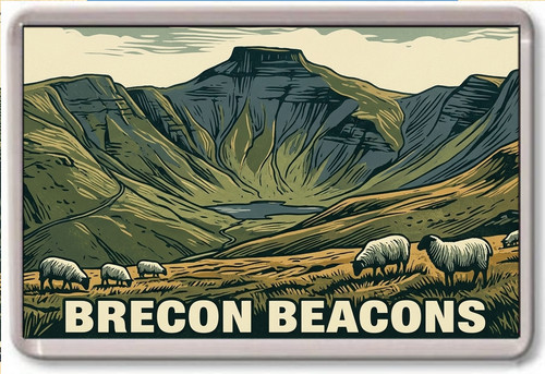 Fridge magnet brecon beacons - -,