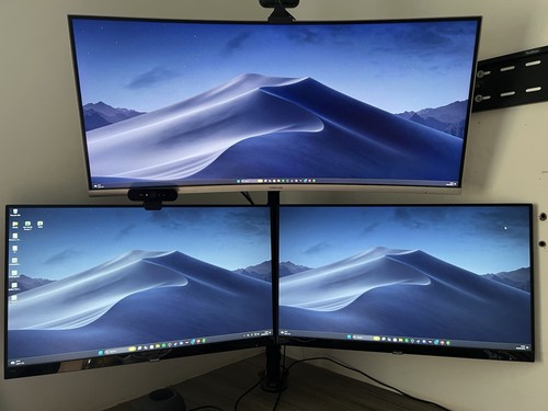 Triple setup samsung - |, 34”