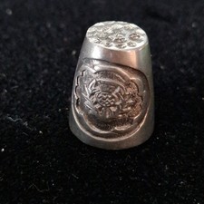 VINTAGE ENGRAVED PEWTER
